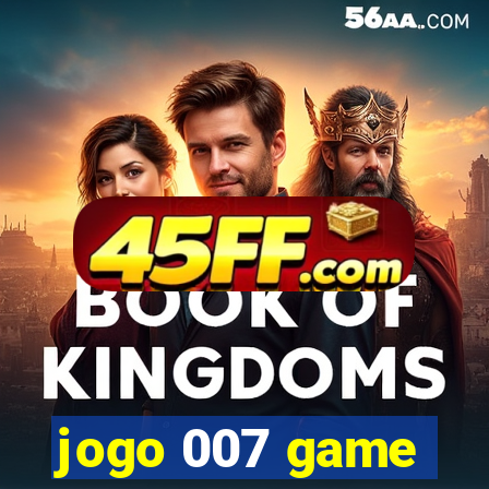 jogo 007 game